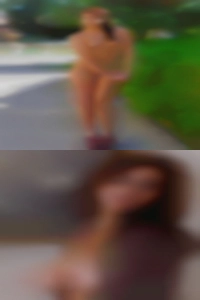 That women is a older naked belly ring.